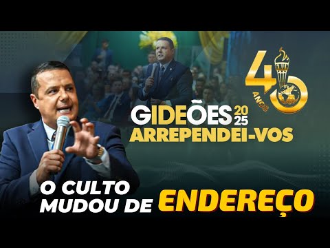 Pr Juliano Fraga GIDEÕES 2025 | Arrependei-vos
