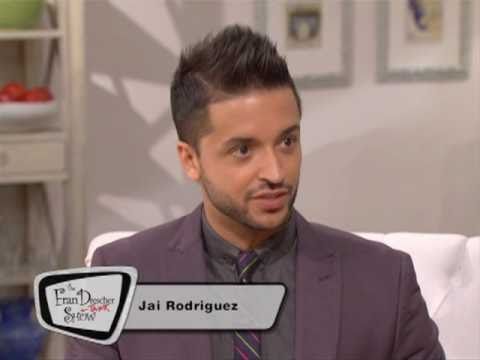 Jai Rodriguez sings and tawks on the Fran Drescher show