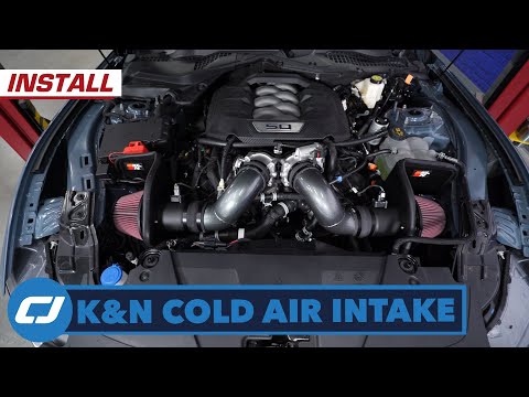 Unlock Horsepower with the K&N Typhoon Cold Air Intake for the 2024 Mustang GT!