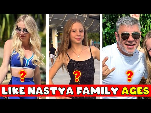 Like Nastya Family Real Name and Ages 2025