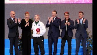 Vicent Ivorra, Samu y Pedro Alós homenajeados en la Gala del Deporte de Benidorm por su trayectoria