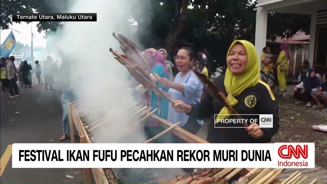 Festival Ikan Fufu Pecahkan Rekor MURI Dunia