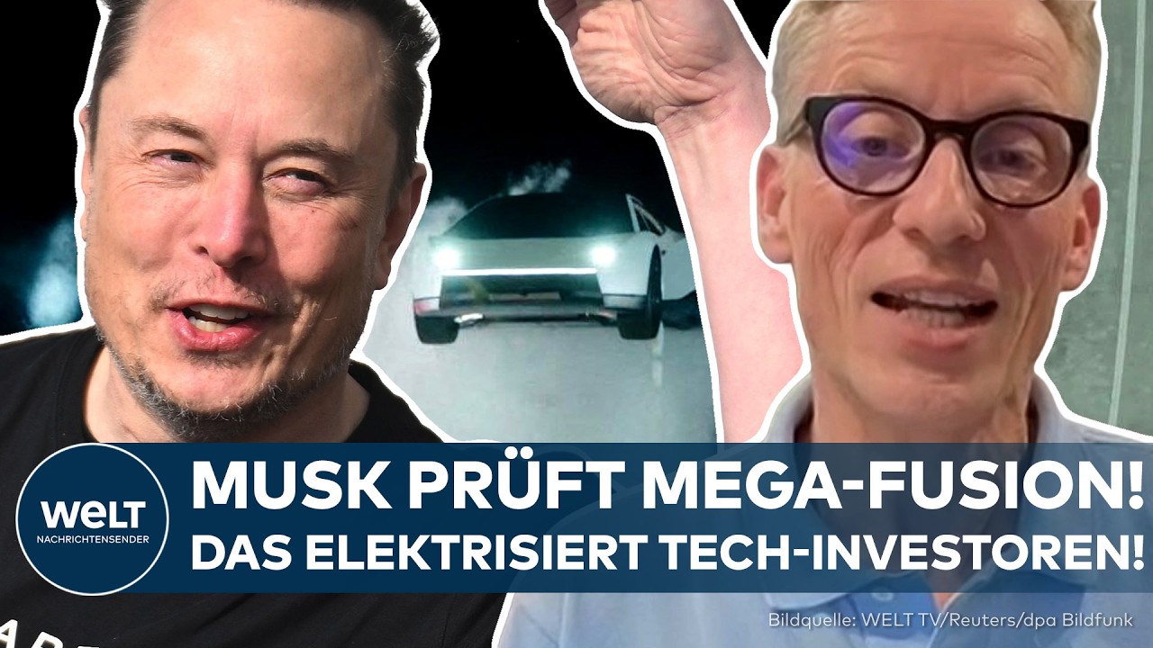 TESLA FUSONIERT MIT SPACEX? Musk überrascht mit irrer Idee! Tech-Investor sieht großes Potenzial
