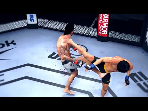 UFC 4 - Mike Perry vs. Bruce Lee