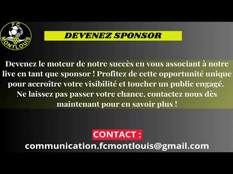 FC MONTLOUIS - SC LOCMINÉ | N2 - J6