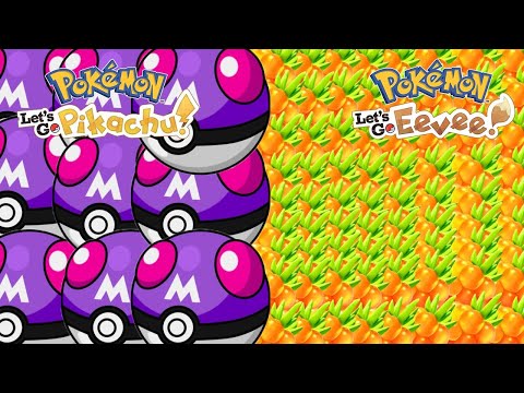 Come Ottenere Infinite Master Ball e Bacche Dorate In Pokémon: Let's Go, Pikachu! e Let's Go, Eevee