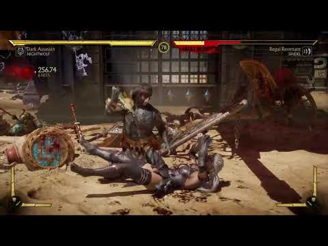 MK 11 Nightwolf Annihilates Sindel