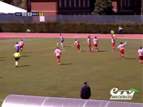 CALCIO SERIE D. ASTREA - MACERATESE (1-2)