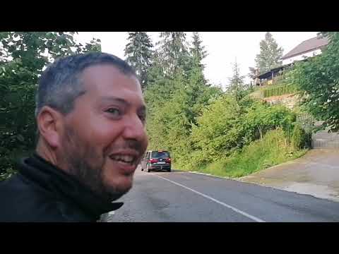 Plimbarea din stațiunea Durau în comuna Ceahlău pana la cazare. Partea a II a.