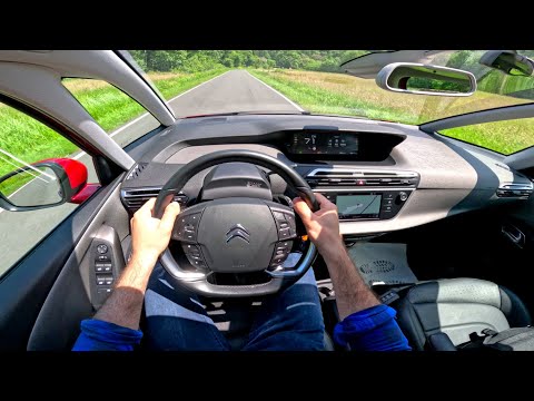 2018 Citroen C4 Picasso II [1.6 - 165 HP] POV Test Drive 4K | 0-100 Acceleration