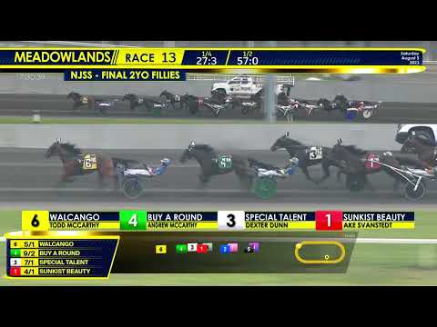 August 5, 2023 - NJSS Final 2 Year Old Filly Trot - Race 13