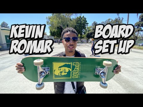 KEVIN ROMAR SKATEBOARD SET UP AND INTERVIEW NKA VIDS