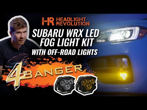 2015-2021 Subaru WRX/STI 4Banger Fog Light Kit Install | Headlight Revolution