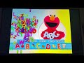 Sesame Street PRESCHOOL IS COOL ABCS WITH ELMO DVD Menu Walkthrough