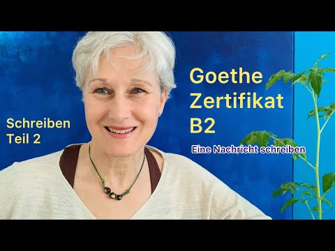 B2 Goethe Schreiben Teil 2 | formelle Nachricht | Abschiedsfest | Deutsch lernen