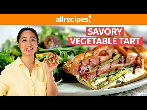 Savory Asparagus Tart Made With Store-Bought Puff Pastry | Bake No Mistake | Allrecipes.com
