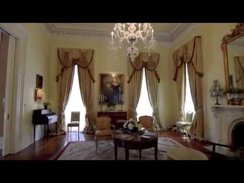 Cornstalk Fence Mansion first floor