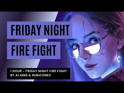 1 Hour - FRIDAY NIGHT FIRE FIGHT by Aligns & Rubicones - Cyberpunk Edgerunners OST