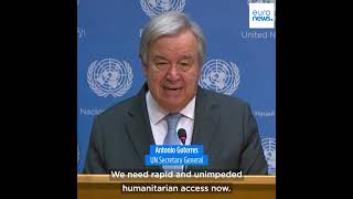 Download lagu Israel-Hamas war: Humanitarian crisis engulfs Gaza, safe corridor rejected mp3