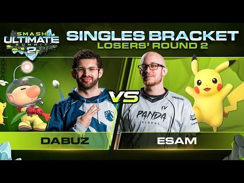 Dabuz vs ESAM - Singles: Losers Round 2 - Ultimate Summit 2 | Olimar vs Pikachu