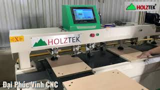 Máy khoan tạo liên kết Cam + chốt | dò lỗ khoan bằng laser | CNC-2500A