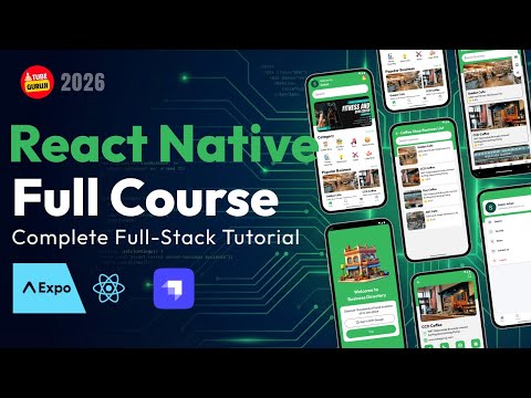 Full Stack React Native From Zero to Production | Full Stack React Native Course