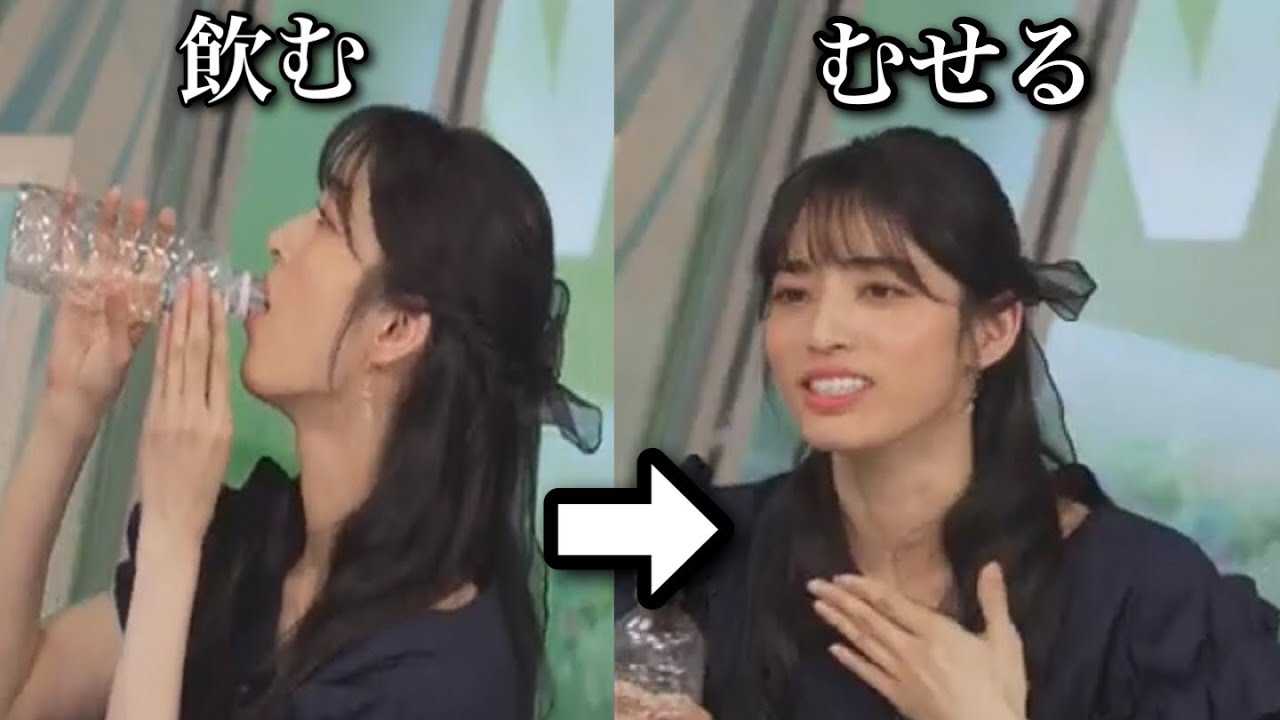 【松本真央】水分補給してたらむせってしまった新人キャスターが面白すぎるw