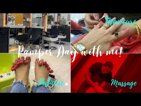 Pamper Day with Me / Nails & Massage / Fresh Beauty Salon / Shay Traveller’s