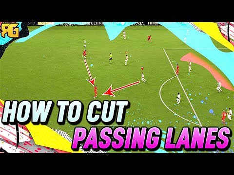 FIFA 20 | How to Cut Passing Lanes LIKE A PRO! - FIFA 20 ULTIMATE TEAM