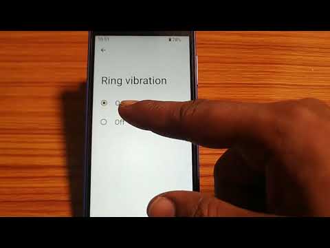 how to turn on off ring vibration,ring vibration on of kaise kare Nokia 5