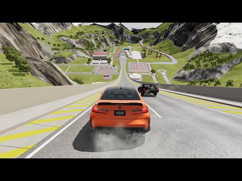 High Speed & Big Ramp Jumps with Expensive Cars #200 - BeamNG Drive | HanoverDrive