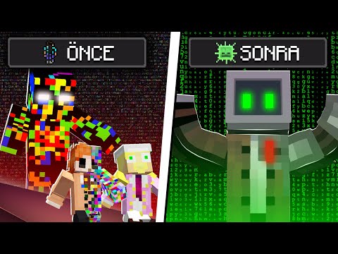 The Story of Minecraft but the Mystery of GLITCH and TECHNO.EXE...