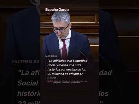 Más de 22 millones de afiliados a la Seguridad Social, récord histórico