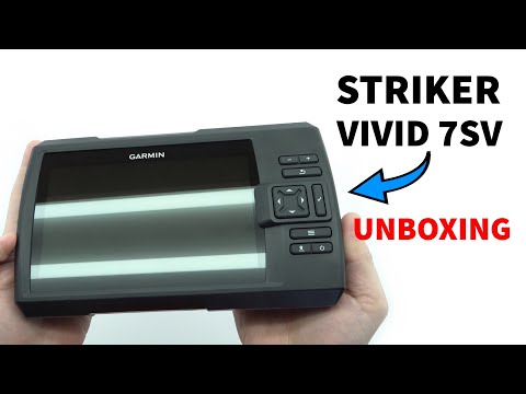 Garmin STRIKER Vivid 7sv Unboxing 4K