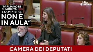 Sportiello (M5s) contro il governo: "Qui a parlare di disabilità ma la ministra non c'è"