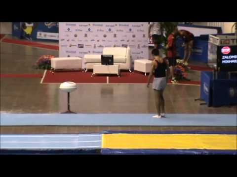 Mikhail ZALOMIN (RUS) - World Games 2013 men double mini trampoline