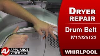 Whirlpool Dryer Will Not Spin - Drum Belt Repair and Diagnostic