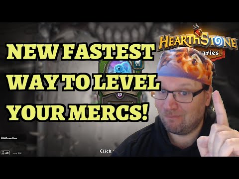 NEW Fastest Way to Level Up Your Mercenaries - Hearthstone Mythic Boss Rush