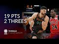 Tristan Vukcevic 19 pts 2 threes vs Bulls 23/24 season