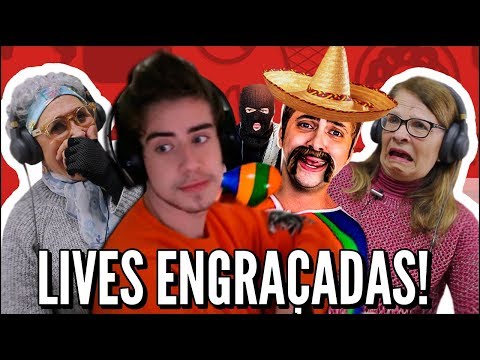 IDOSOS REAGEM AS MELHORES LIVES DOS STREAMERS - UM GAMER ALEÁTORIO