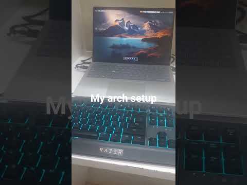 my arch linux setup #archlinux #linux #ubuntu #operatingsystem #tech