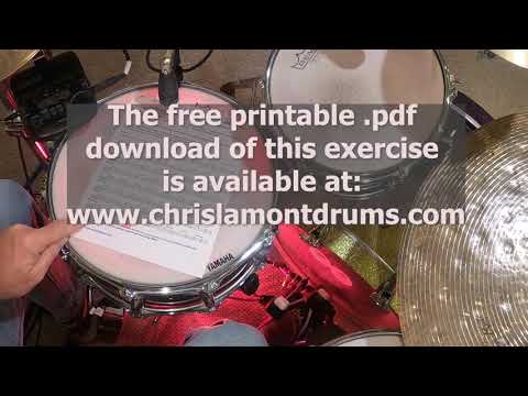 Learning the Drums - Beginner Drum exercises - Eighth notes (ref: 11202020-ADATT)