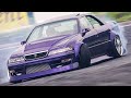 Toyota Mark II JZX100 Drifting The Drift Tank