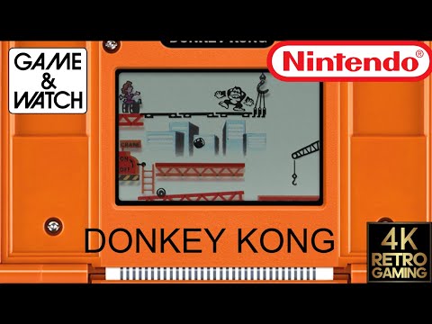 Donkey Kong Game & Watch 4k Gameplay