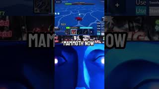 Mammoth was too op at that time 🔥 #bloxfruits #roblox #fyp #viral #shorts