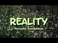 Reality Richard Sanderson KARAOKE VERSION