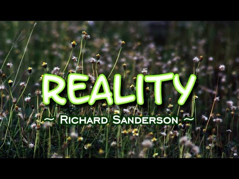 Reality - Richard Sanderson (KARAOKE VERSION)