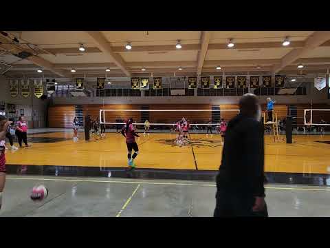 Kroc vs. Mililani 12U volleyball set 1