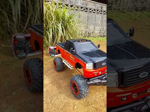 Thumbnail for 1/6 Ford f350 Tamiya Honda city Turbo Ⅱ TL-01 4WD short wheelbase modified 1/10 RC car by Wheelbase, Car