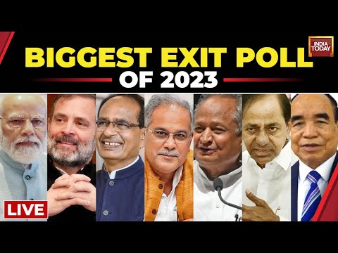 Election 2023 Exit Poll Results LIVE | 2023's Biggest Exit Poll Numbers On India Today News Live